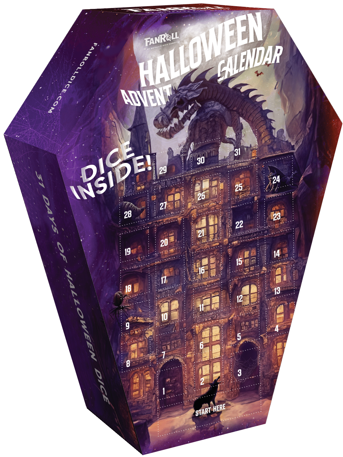 Fanroll Halloween Dice Advent Calendar image 0